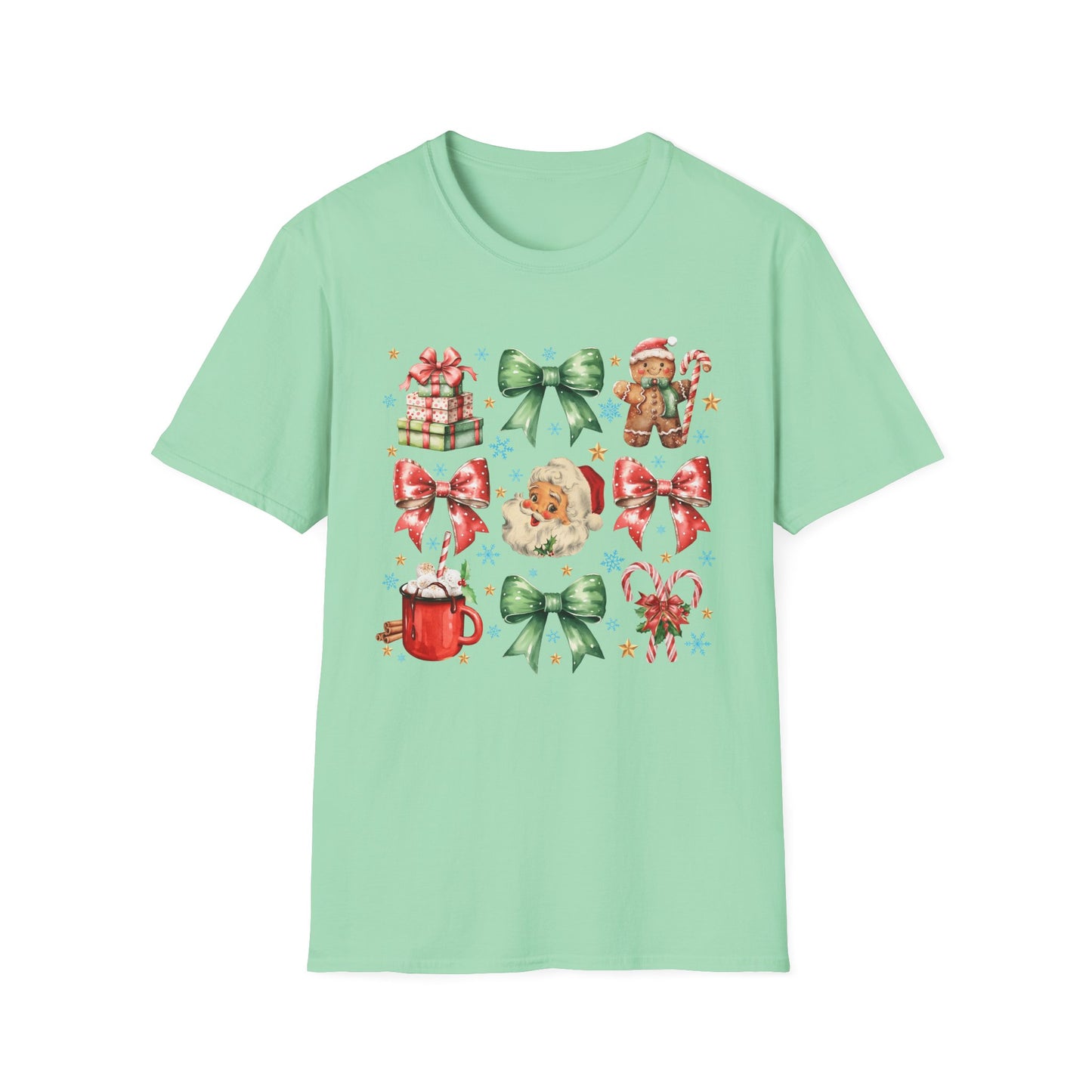 Christmas Coquette - Unisex Softstyle T-Shirt