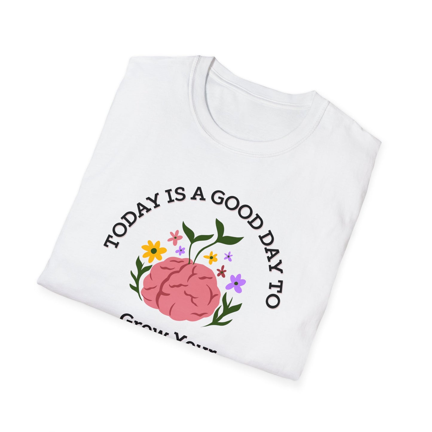 Grow Your Brain - Unisex Softstyle T-Shirt