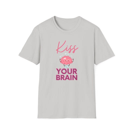 Kiss Your Brain - Unisex Softstyle T-Shirt