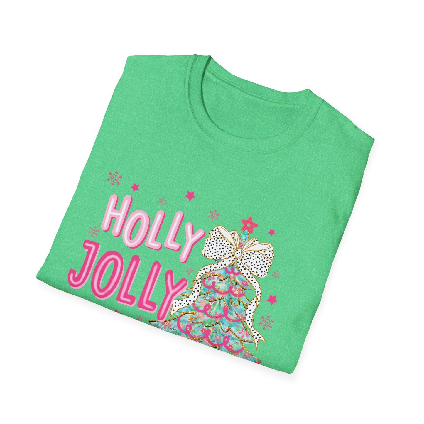 Holly Jolly - Unisex Softstyle T-Shirt