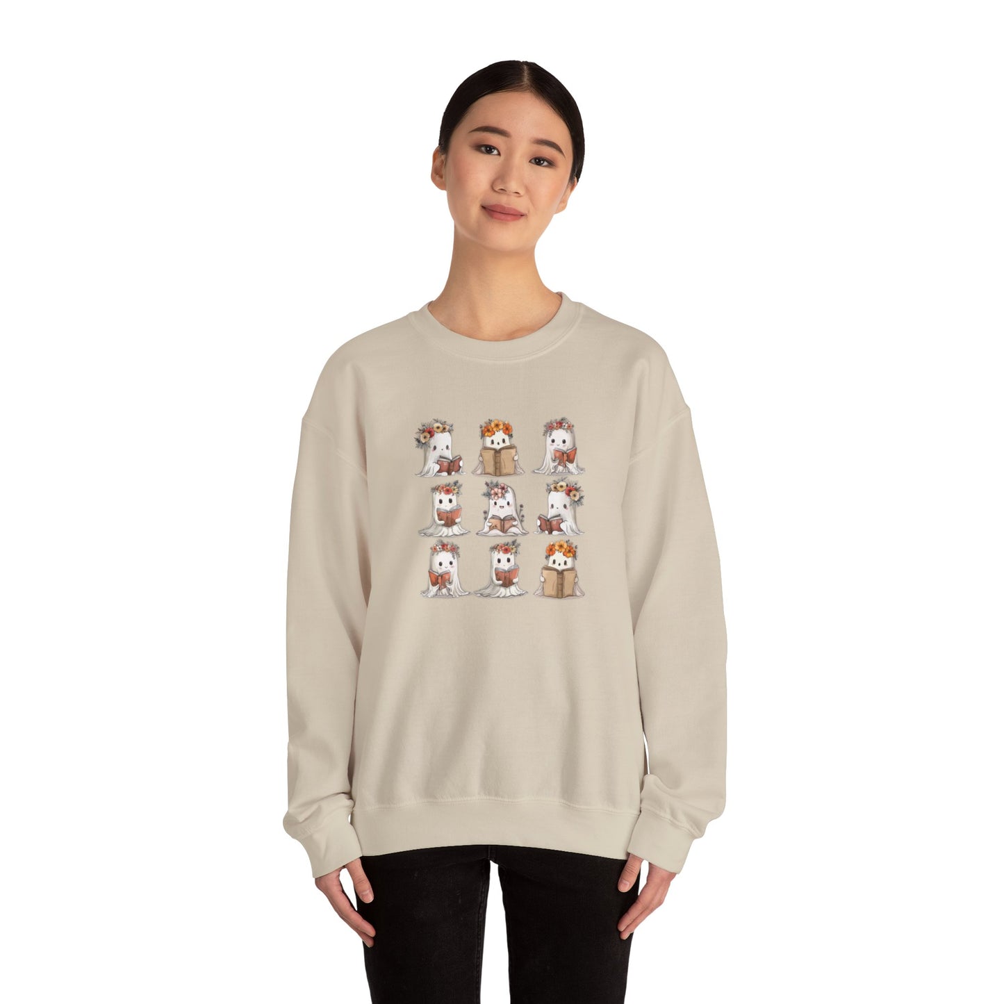 Reading Ghosts - Unisex Heavy Blend™ Crewneck Sweatshirt