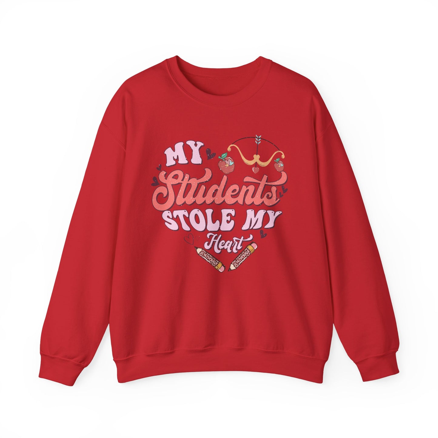 My Students Stole My Heart - Unisex Heavy Blend™ Crewneck Sweatshirt