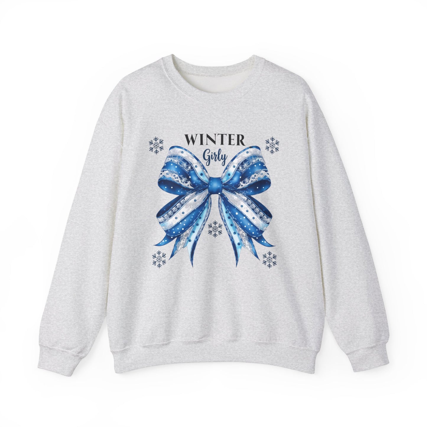 Winter Girly - Unisex Heavy Blend™ Crewneck Sweatshirt