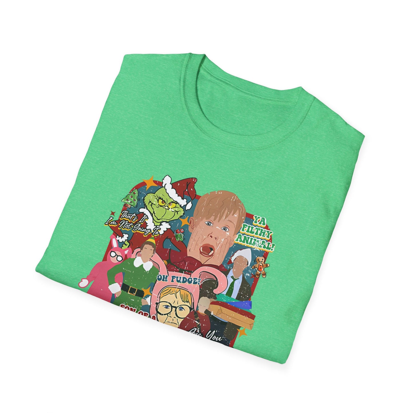 Christmas Movie - Unisex Softstyle T-Shirt