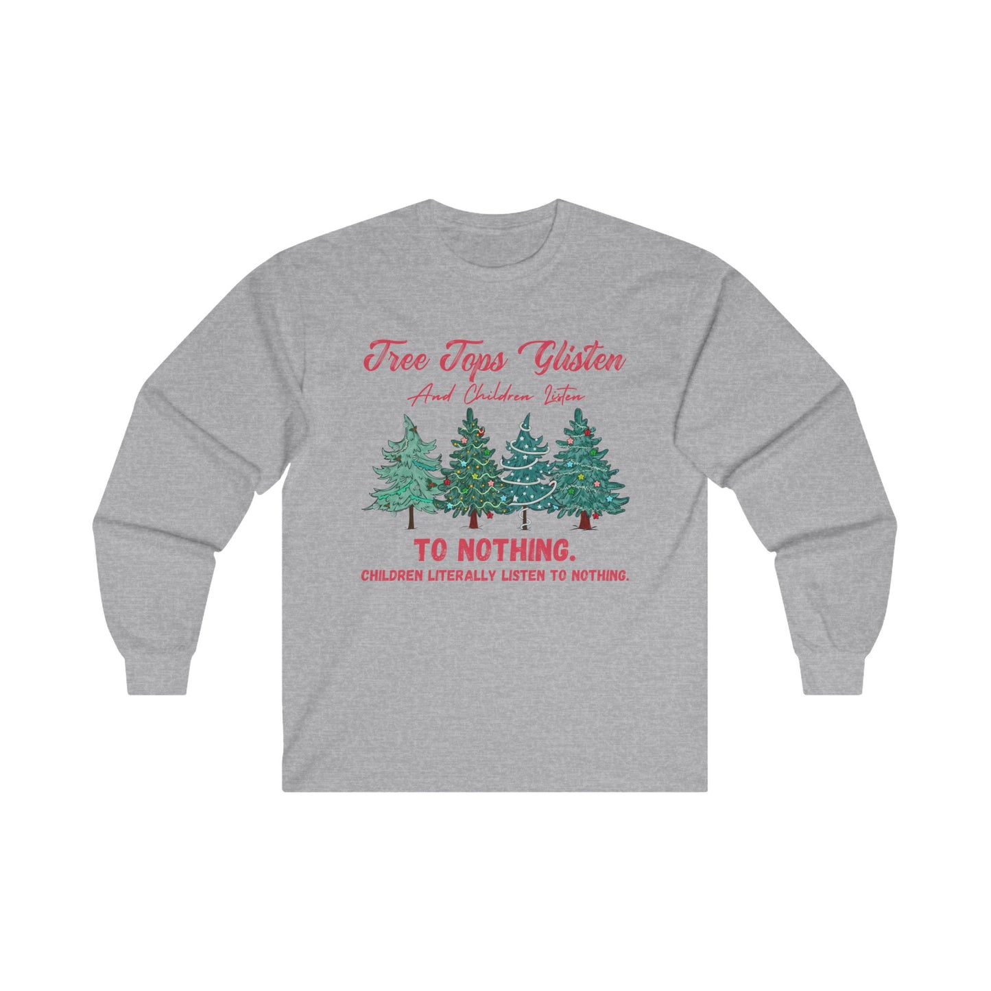 Treetops Glisten - Unisex Ultra Cotton Long Sleeve Tee