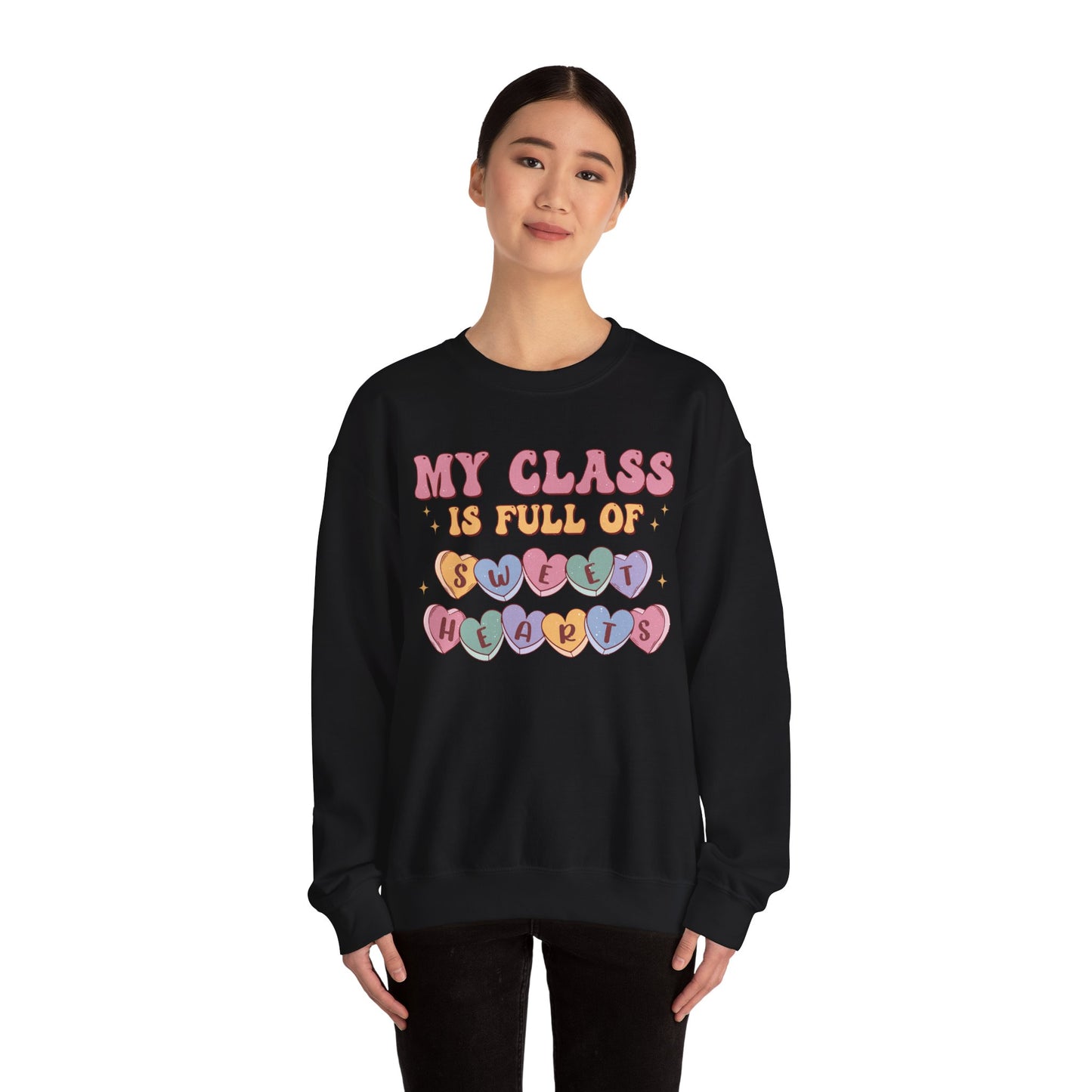 My Class is Full of Sweethearts - Unisex Heavy Blend™ Crewneck Sweatshirt