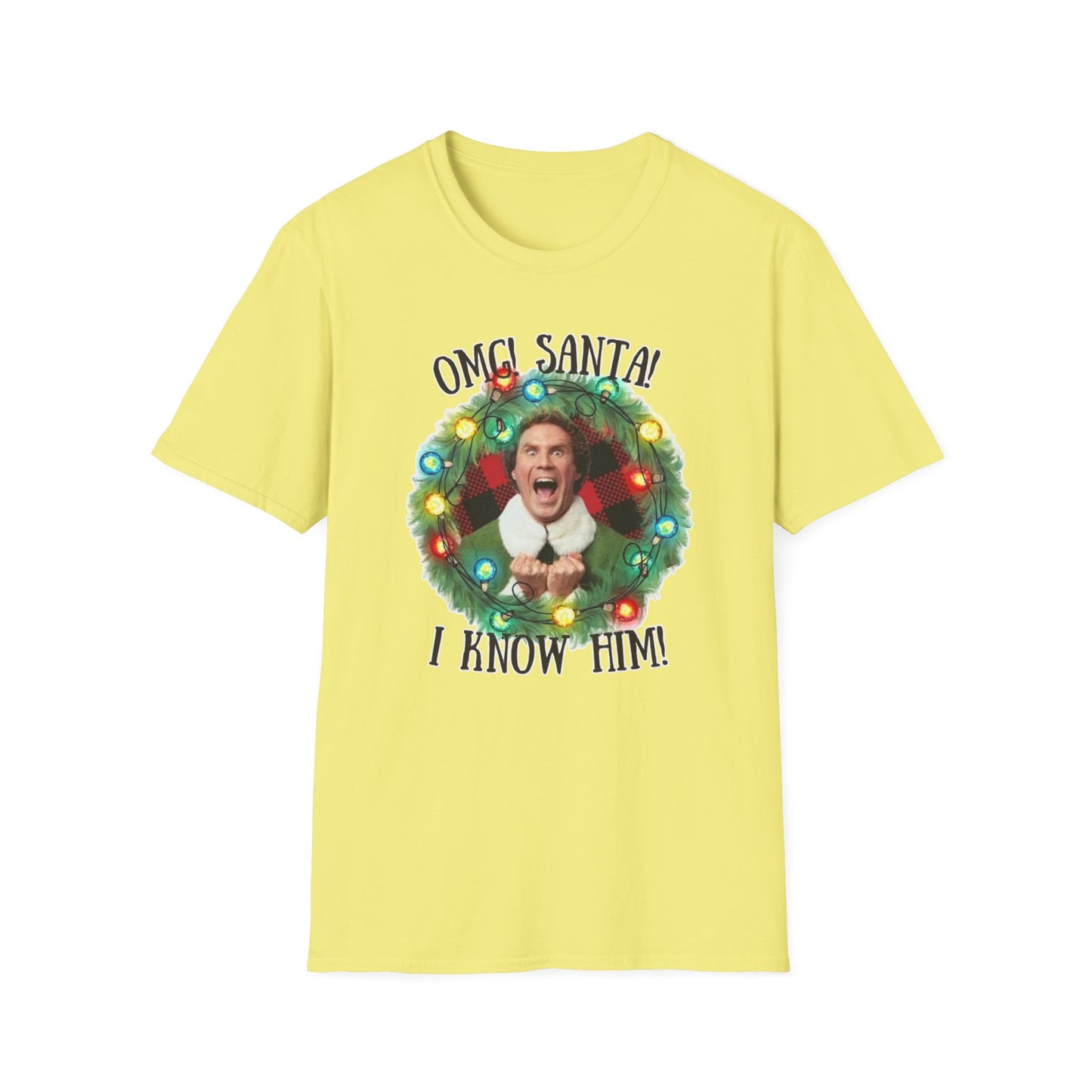 OMG Santa!! - Unisex Softstyle T-Shirt