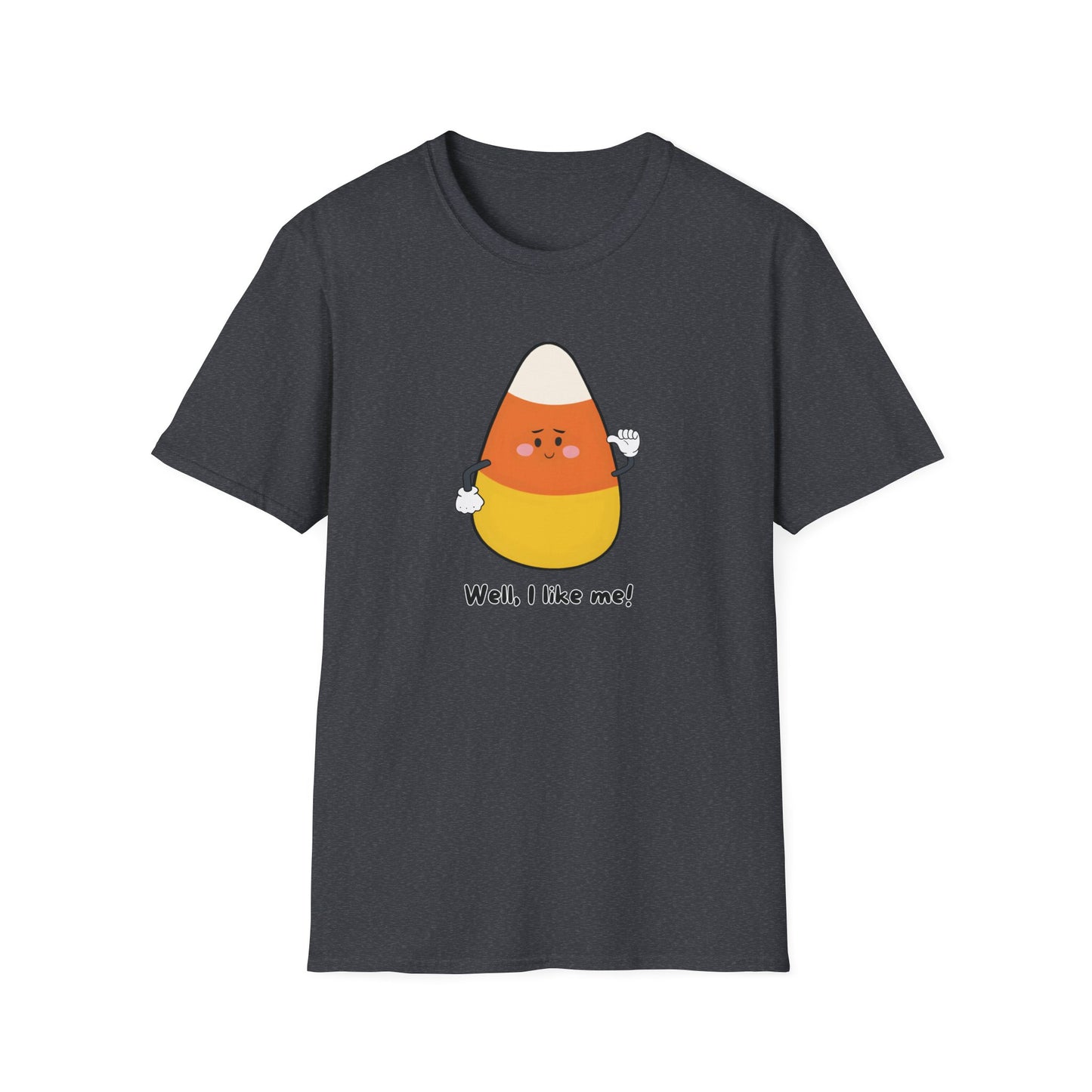 Candy Corn Positive Self Talk - Unisex Softstyle T-Shirt