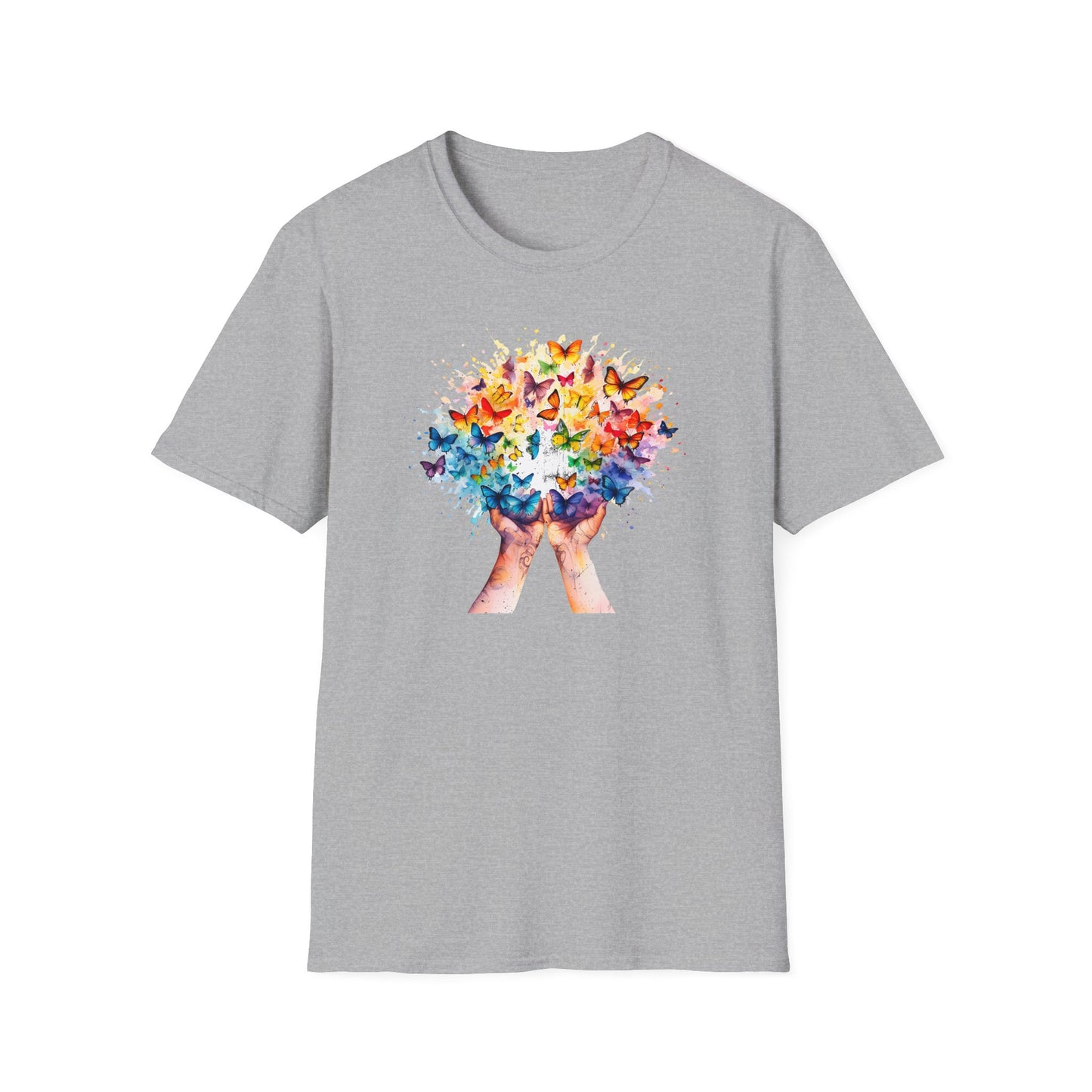 Let Go Butterflies - Unisex Softstyle T-Shirt