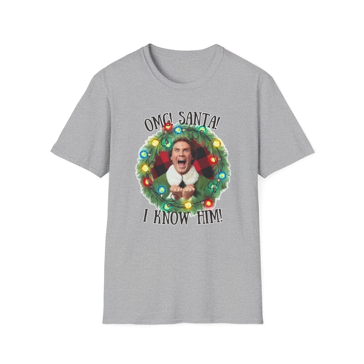 OMG Santa!! - Unisex Softstyle T-Shirt