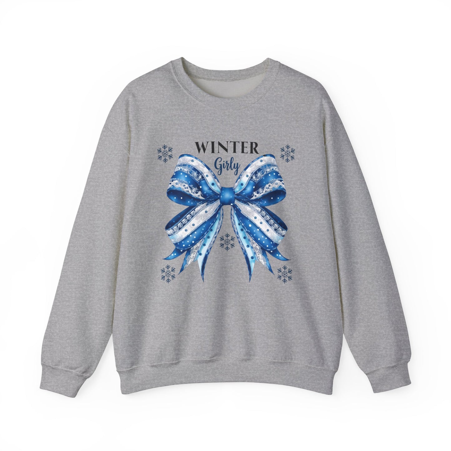 Winter Girly - Unisex Heavy Blend™ Crewneck Sweatshirt