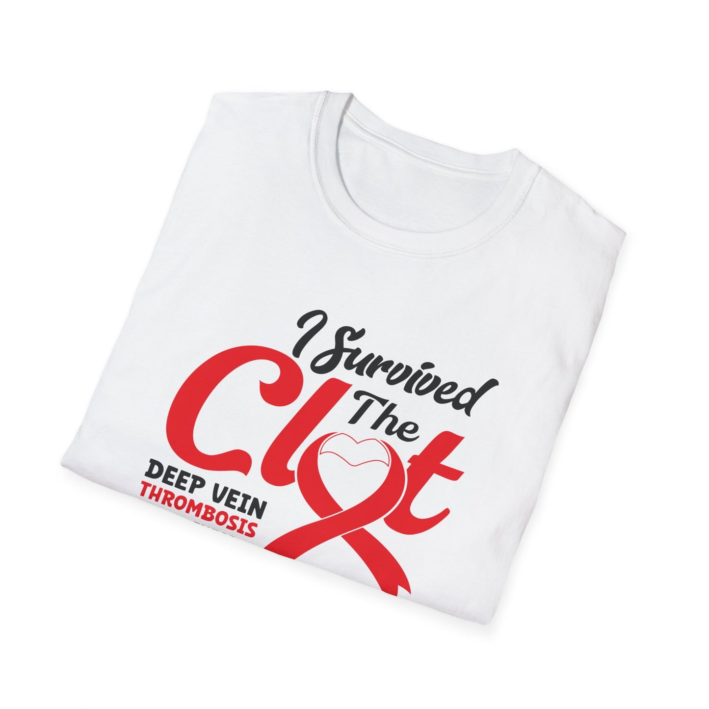 I Survived the Clot - Unisex Softstyle T-Shirt