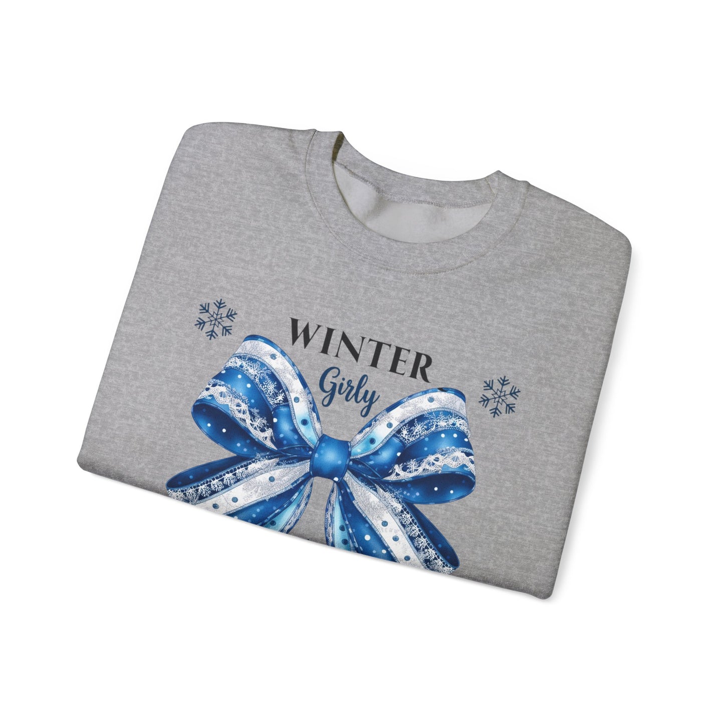 Winter Girly - Unisex Heavy Blend™ Crewneck Sweatshirt