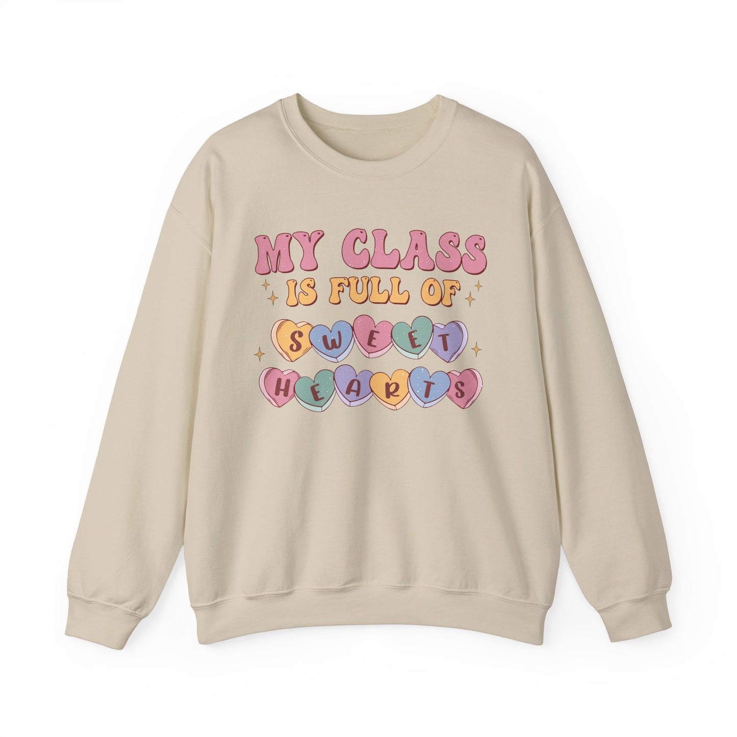 My Class is Full of Sweethearts - Unisex Heavy Blend™ Crewneck Sweatshirt