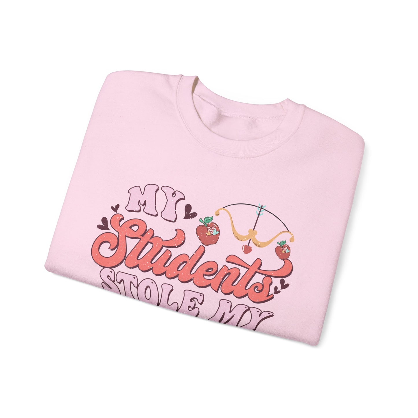 My Students Stole My Heart - Unisex Heavy Blend™ Crewneck Sweatshirt