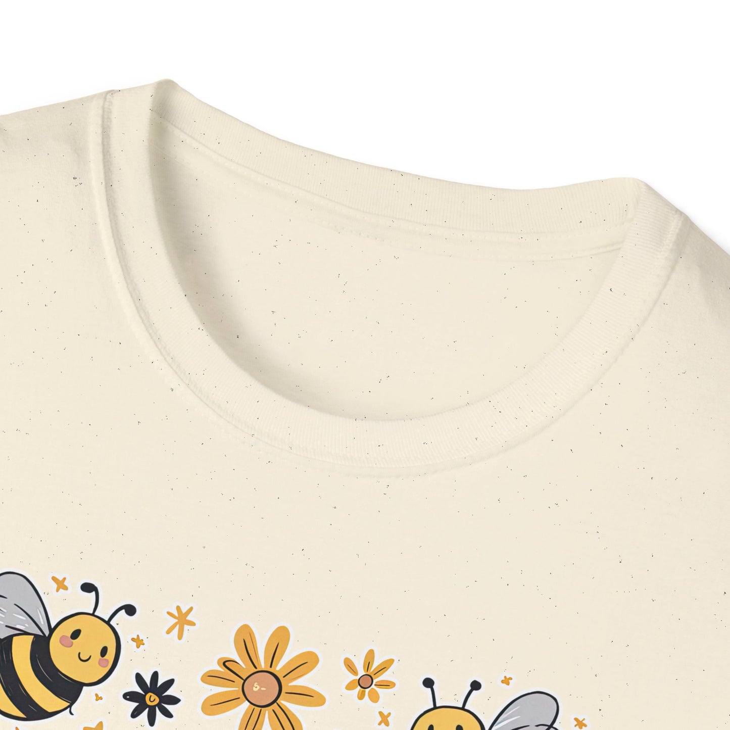 Bee Kind, Sweet, Happy - Unisex Softstyle T-Shirt