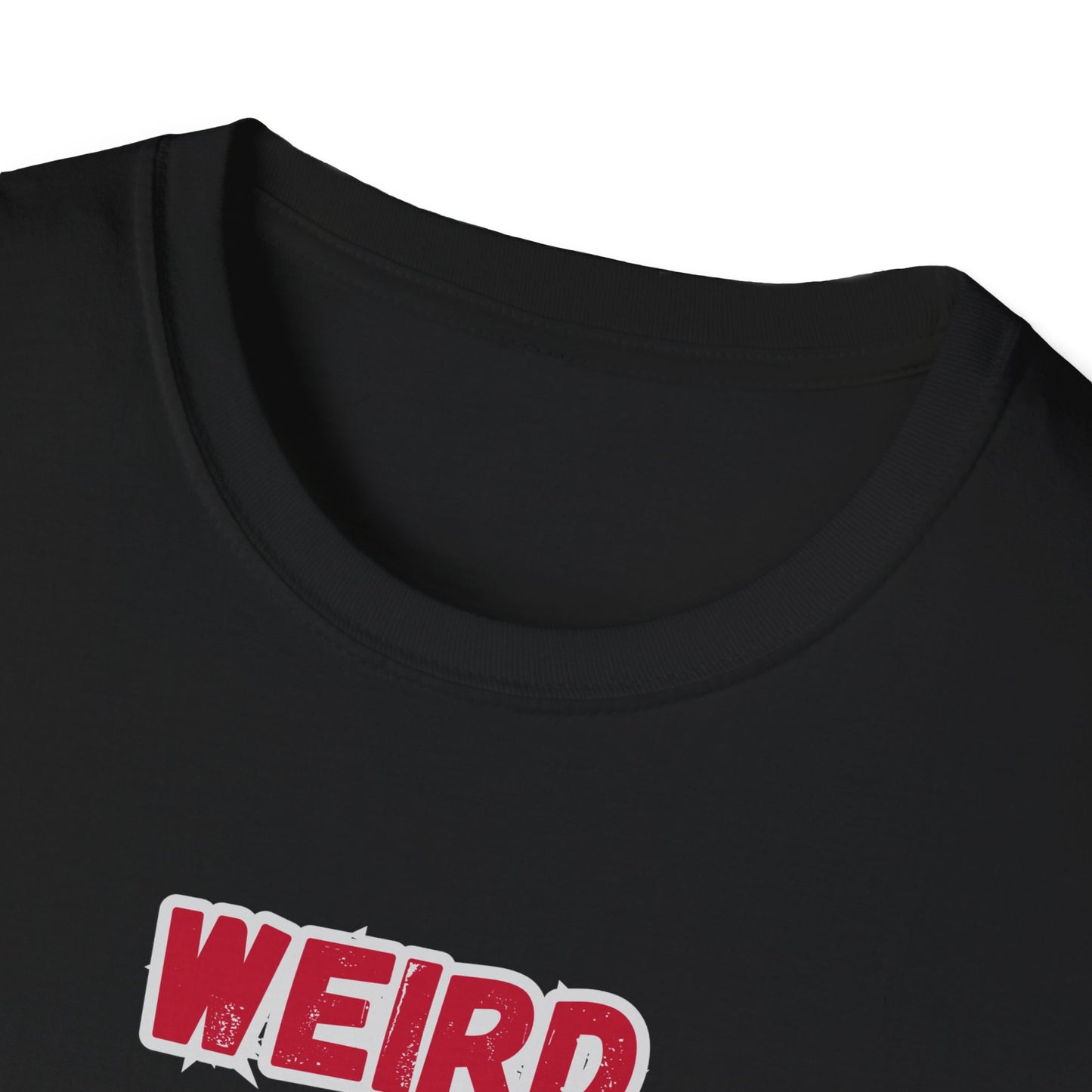 Weird Teacher Build Character - Unisex Softstyle T-Shirt
