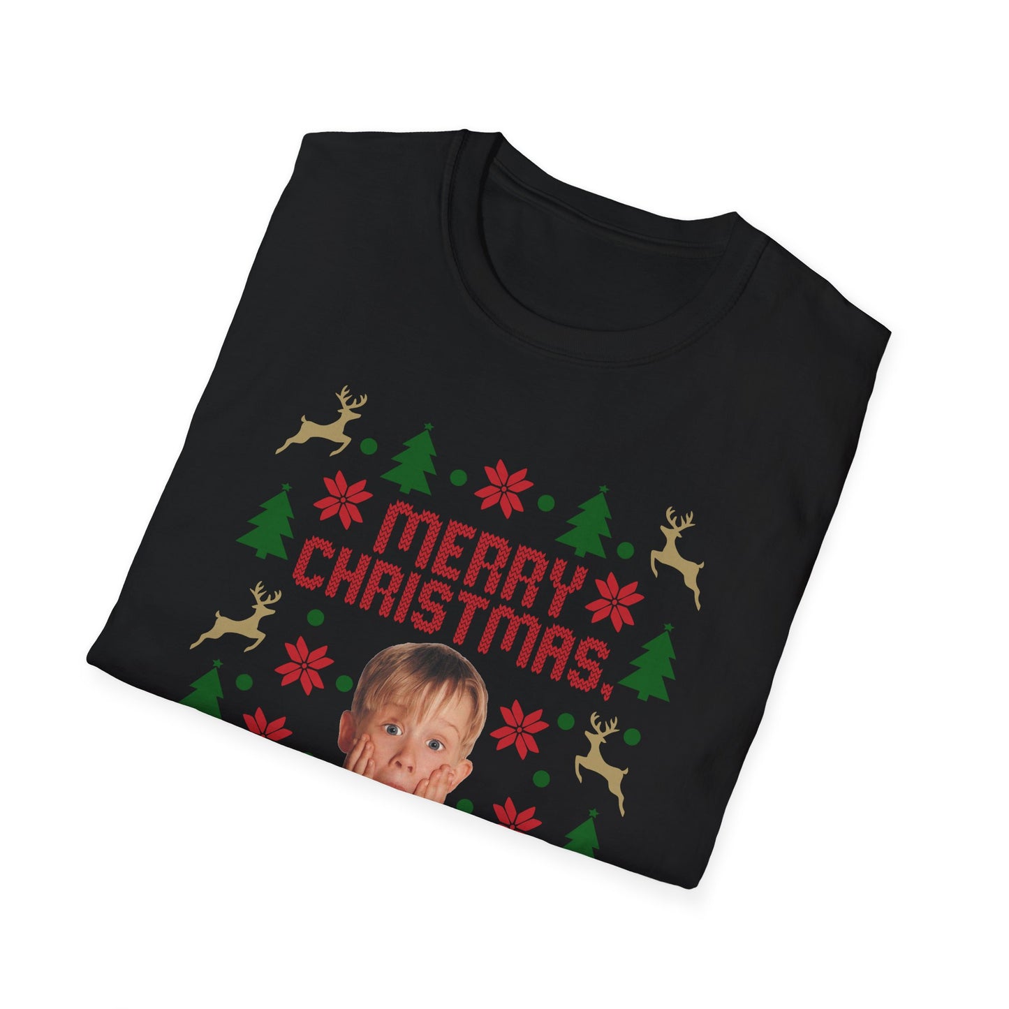 Merry Christmas Ya Filthy Animal - Unisex Softstyle T-Shirt