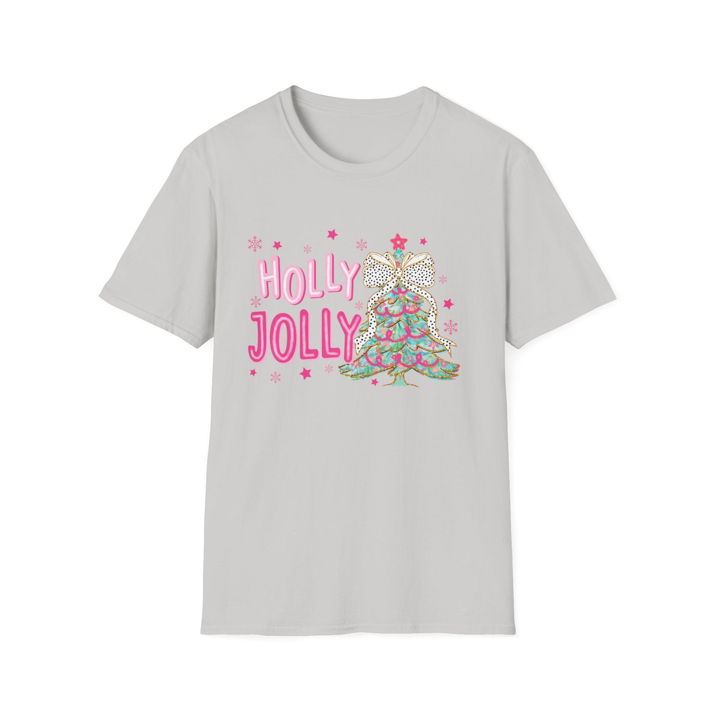 Holly Jolly - Unisex Softstyle T-Shirt