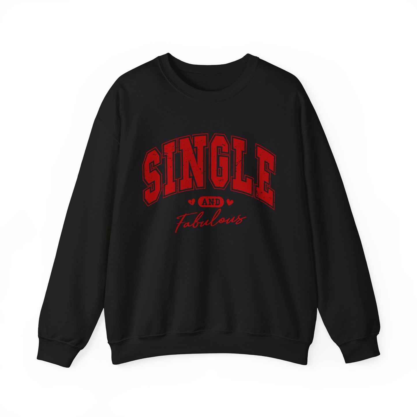 Single and Fabulous - Unisex Heavy Blend™ Crewneck Sweatshirt