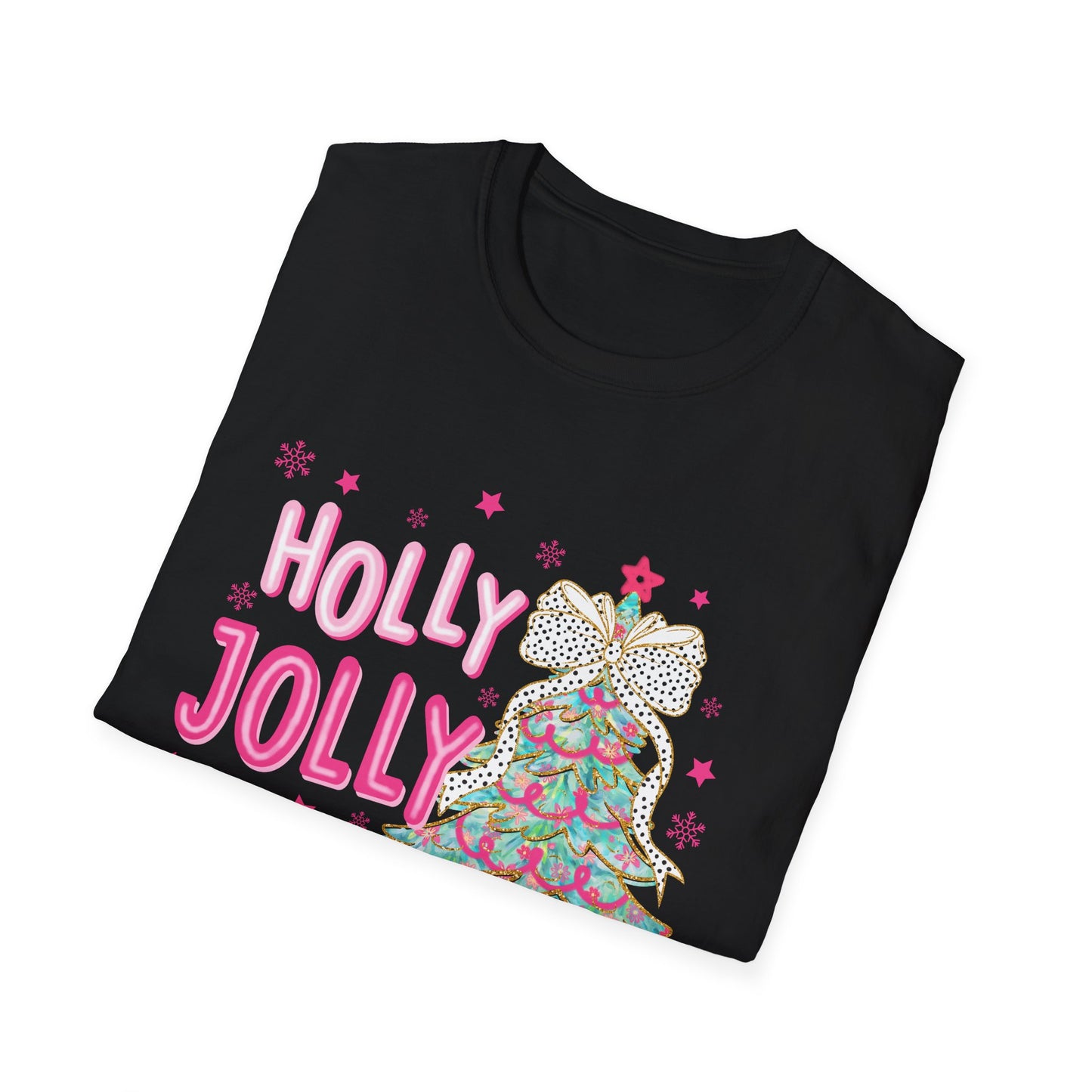 Holly Jolly - Unisex Softstyle T-Shirt