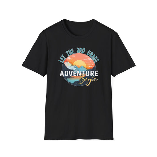 3rd Grade Adventure - Unisex Softstyle T-Shirt