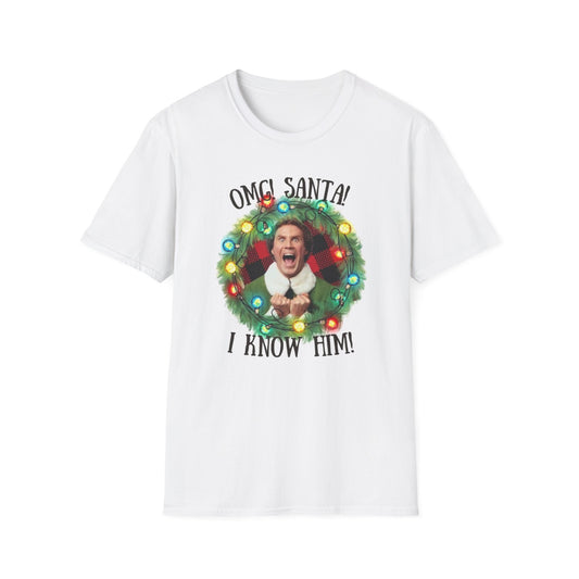 OMG Santa!! - Unisex Softstyle T-Shirt