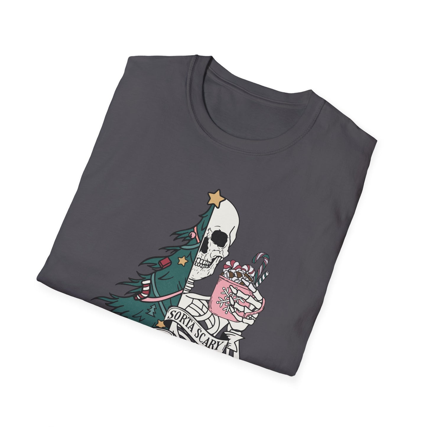 Sorta Merry Sorta Scary - Unisex Softstyle T-Shirt