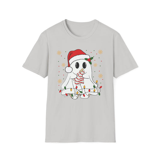 Christmas Ghostie - Unisex Softstyle T-Shirt