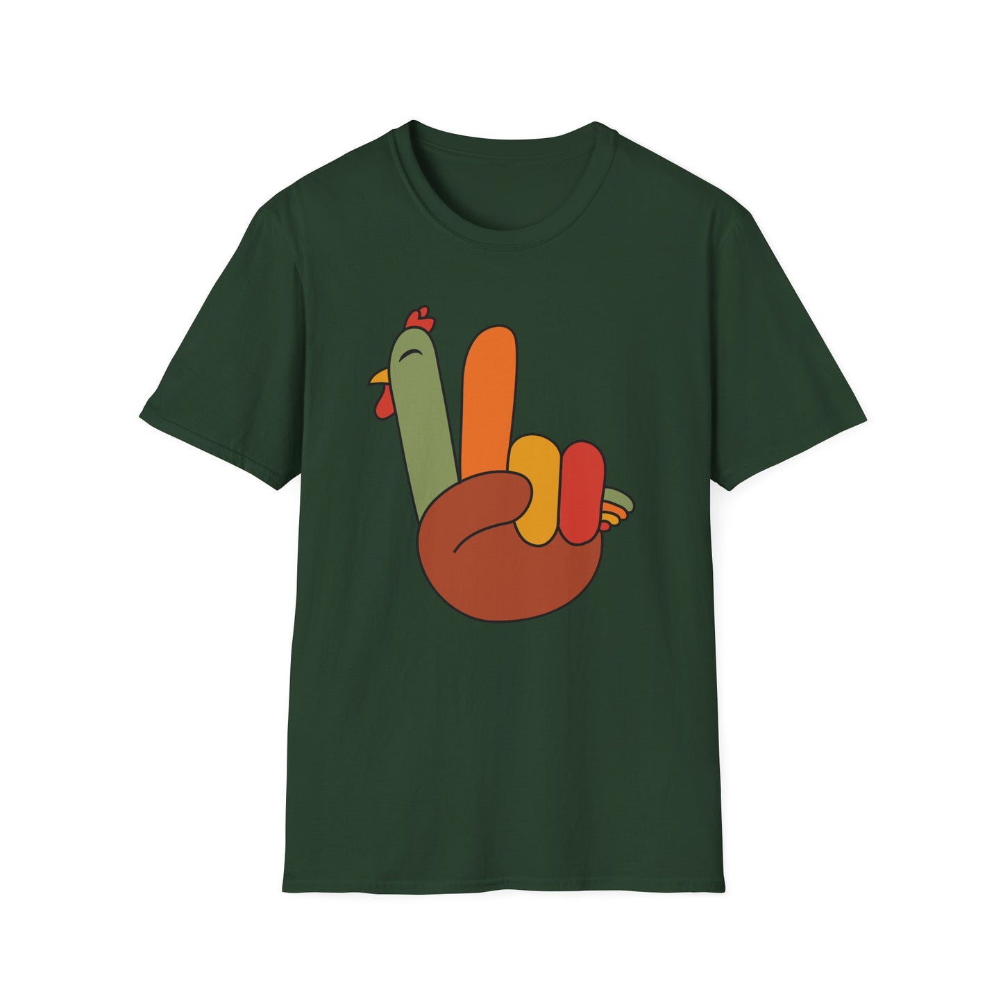 Peace Turkey - Unisex Softstyle T-Shirt