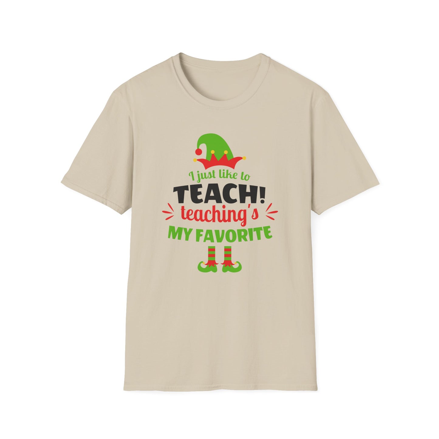 I Just Like to Teach - Unisex Softstyle T-Shirt