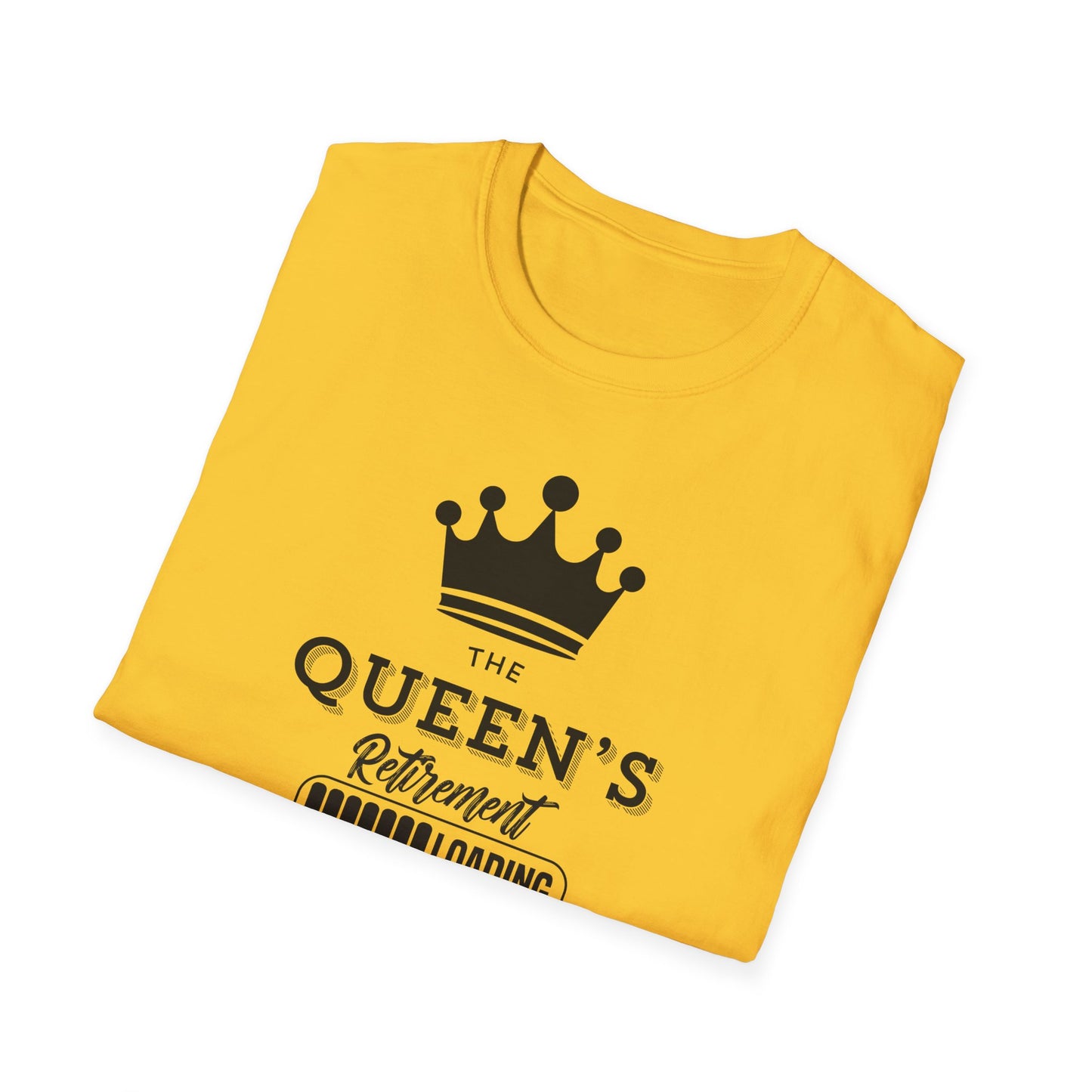 The Queen Retirement - Unisex Softstyle T-Shirt