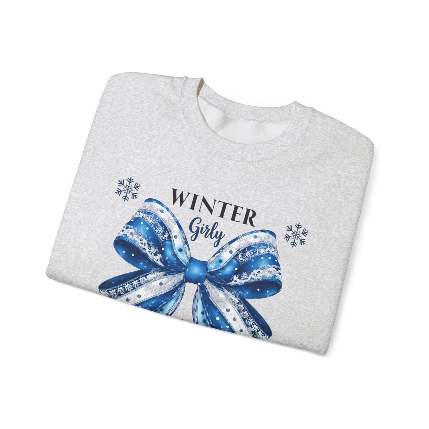 Winter Girly - Unisex Heavy Blend™ Crewneck Sweatshirt