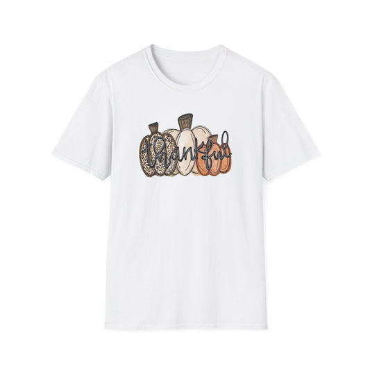 Thankful Pumpkins - Unisex Softstyle T-Shirt