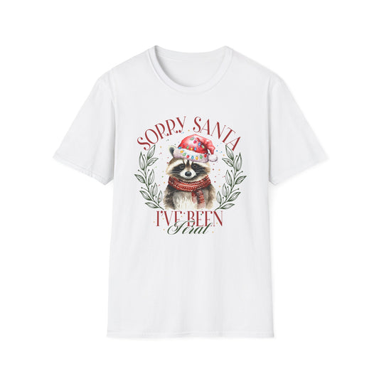 Sorry Santa I've Been Feral - Unisex Softstyle T-Shirt