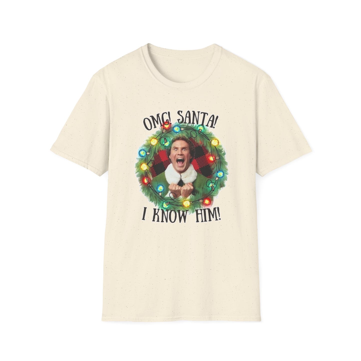 OMG Santa!! - Unisex Softstyle T-Shirt