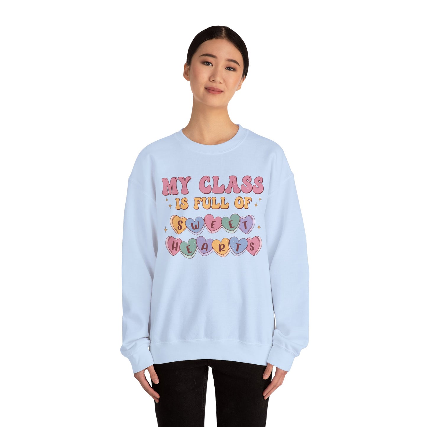 My Class is Full of Sweethearts - Unisex Heavy Blend™ Crewneck Sweatshirt