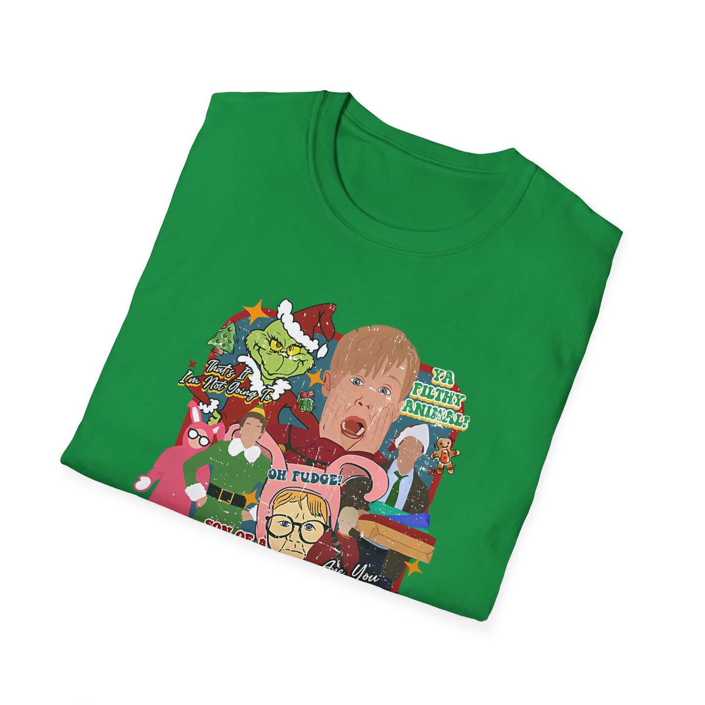 Christmas Movie - Unisex Softstyle T-Shirt