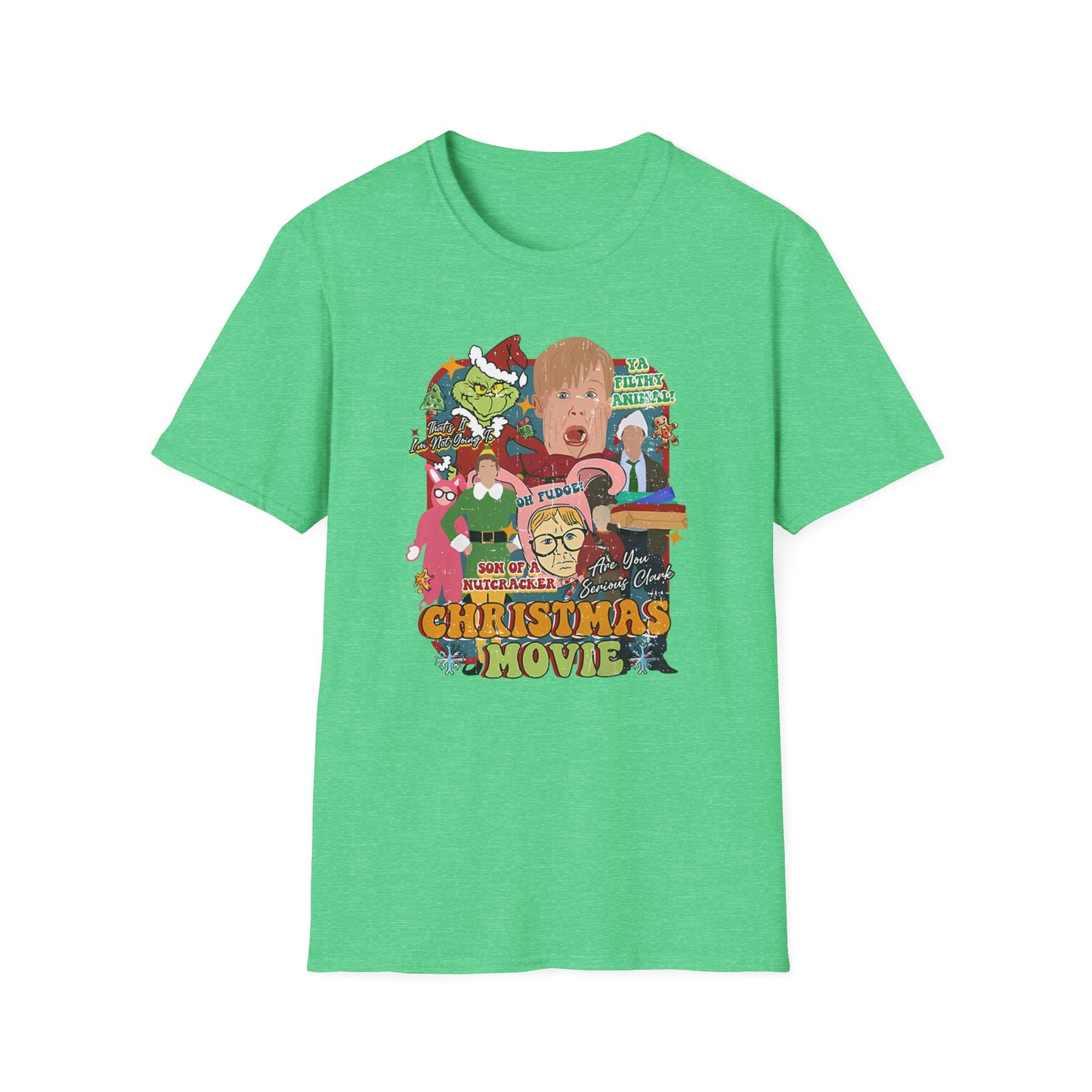 Christmas Movie - Unisex Softstyle T-Shirt