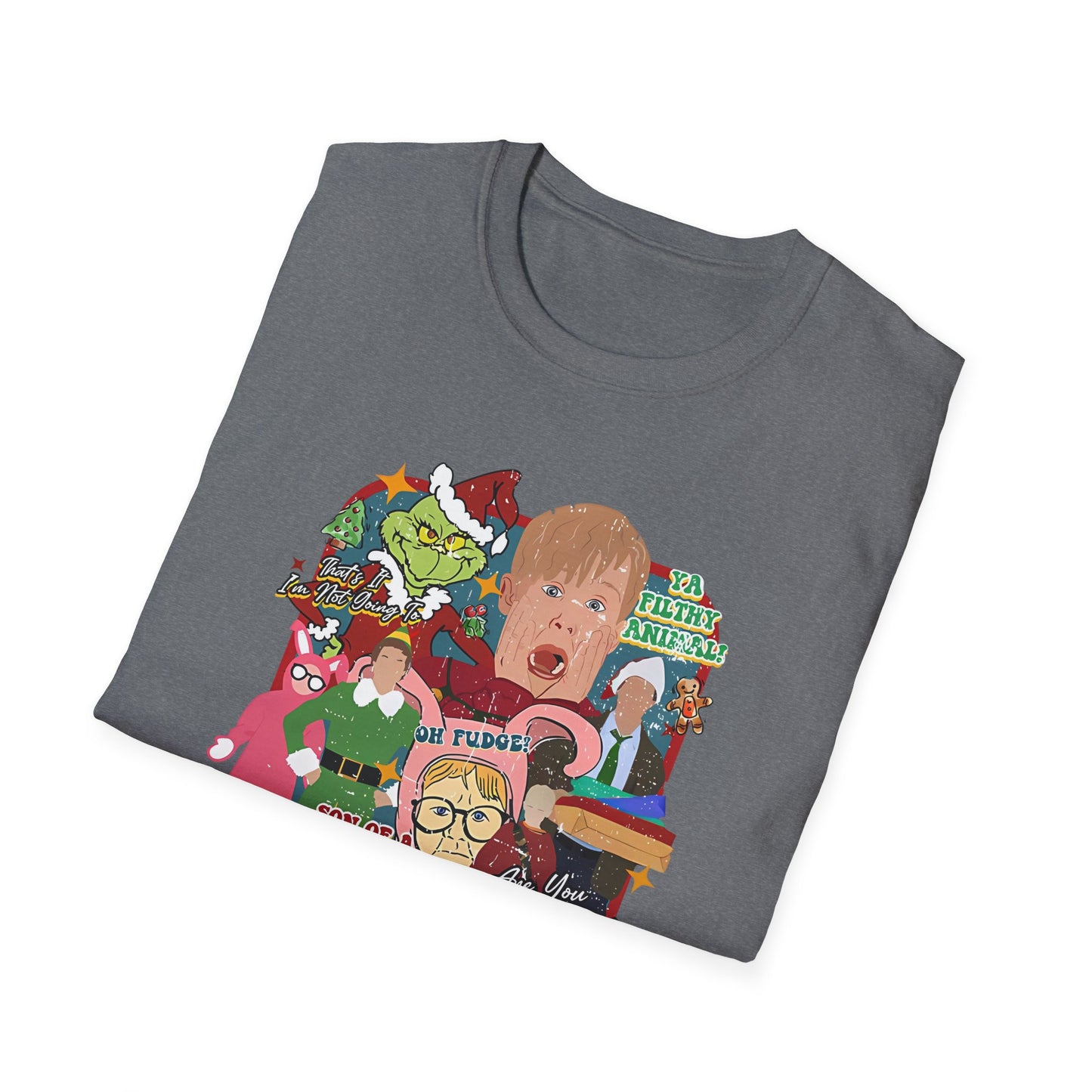 Christmas Movie - Unisex Softstyle T-Shirt