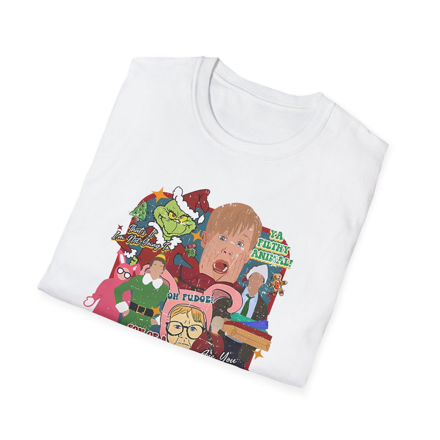 Christmas Movie - Unisex Softstyle T-Shirt