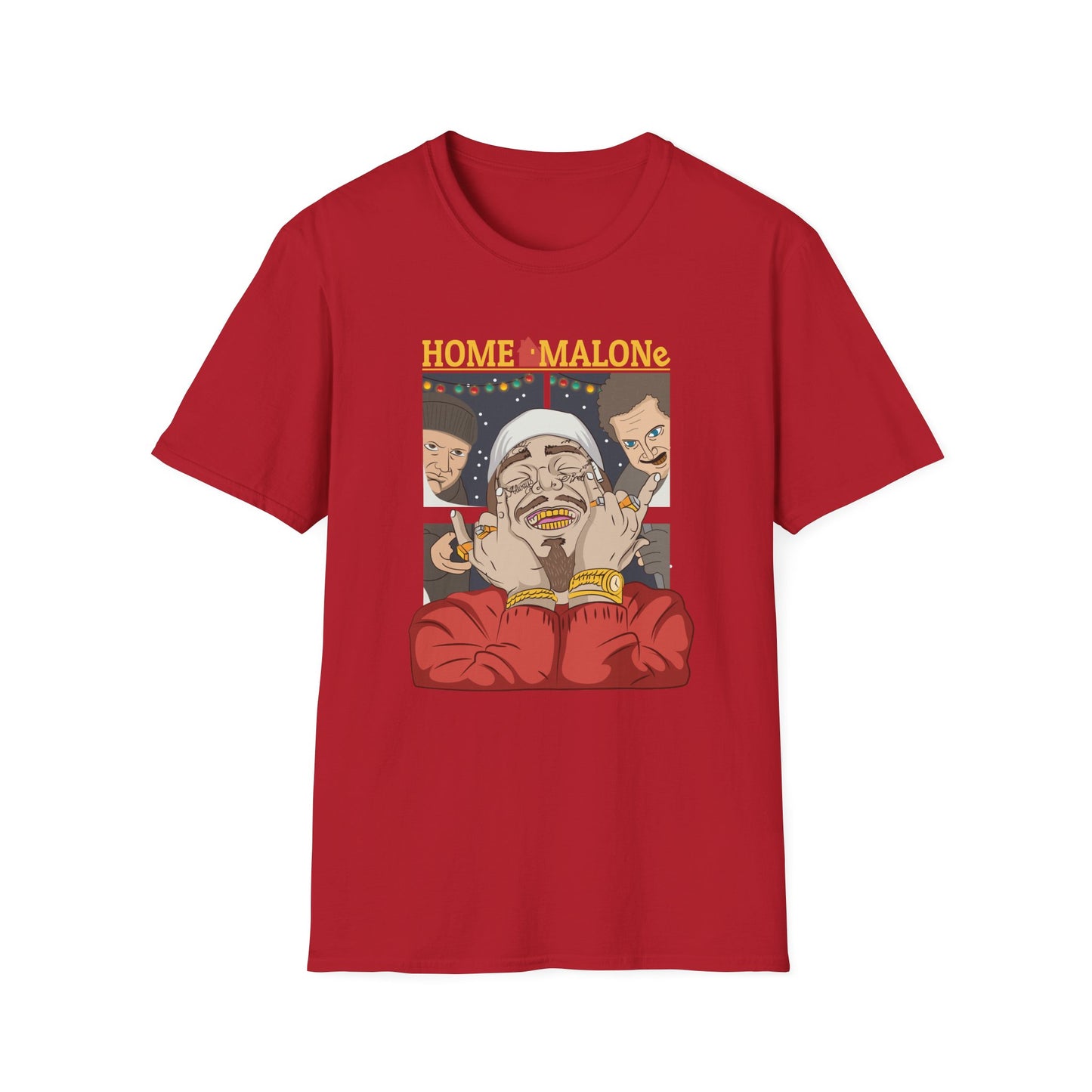 Home Malone - Unisex Softstyle T-Shirt