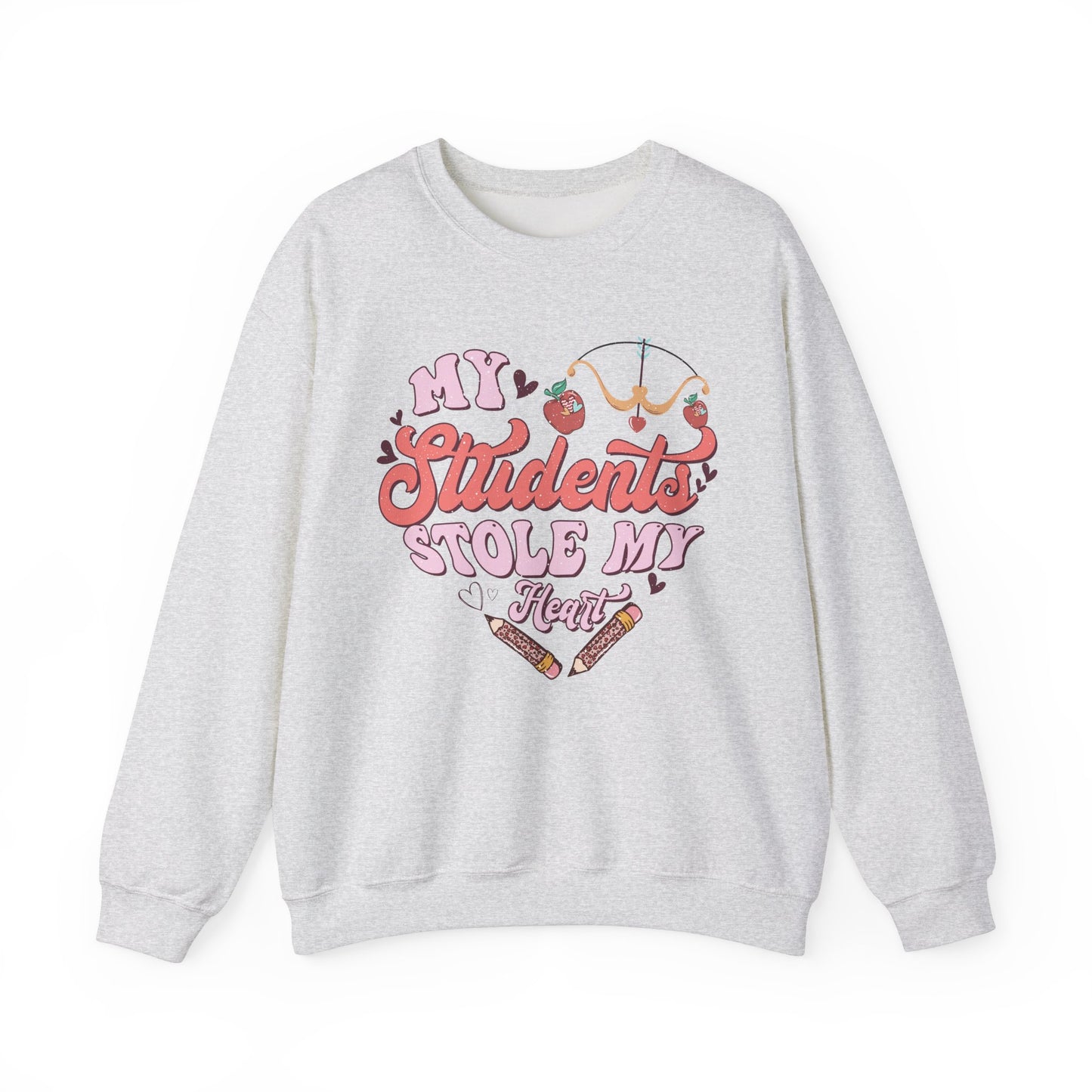 My Students Stole My Heart - Unisex Heavy Blend™ Crewneck Sweatshirt