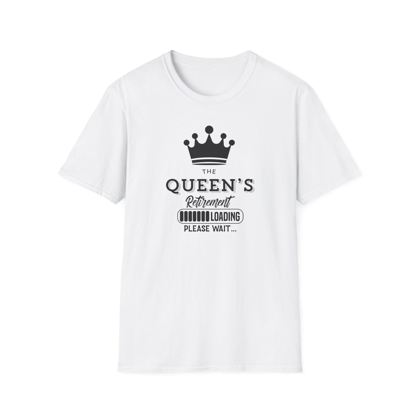 The Queen Retirement - Unisex Softstyle T-Shirt