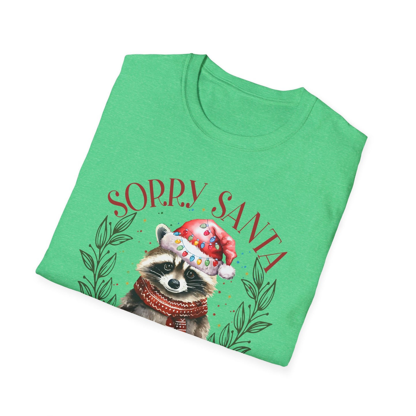 Sorry Santa I've Been Feral - Unisex Softstyle T-Shirt