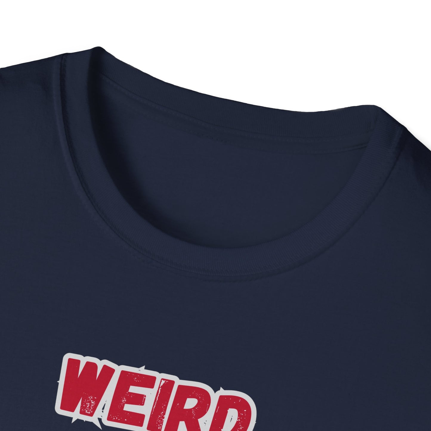Weird Teacher Build Character - Unisex Softstyle T-Shirt