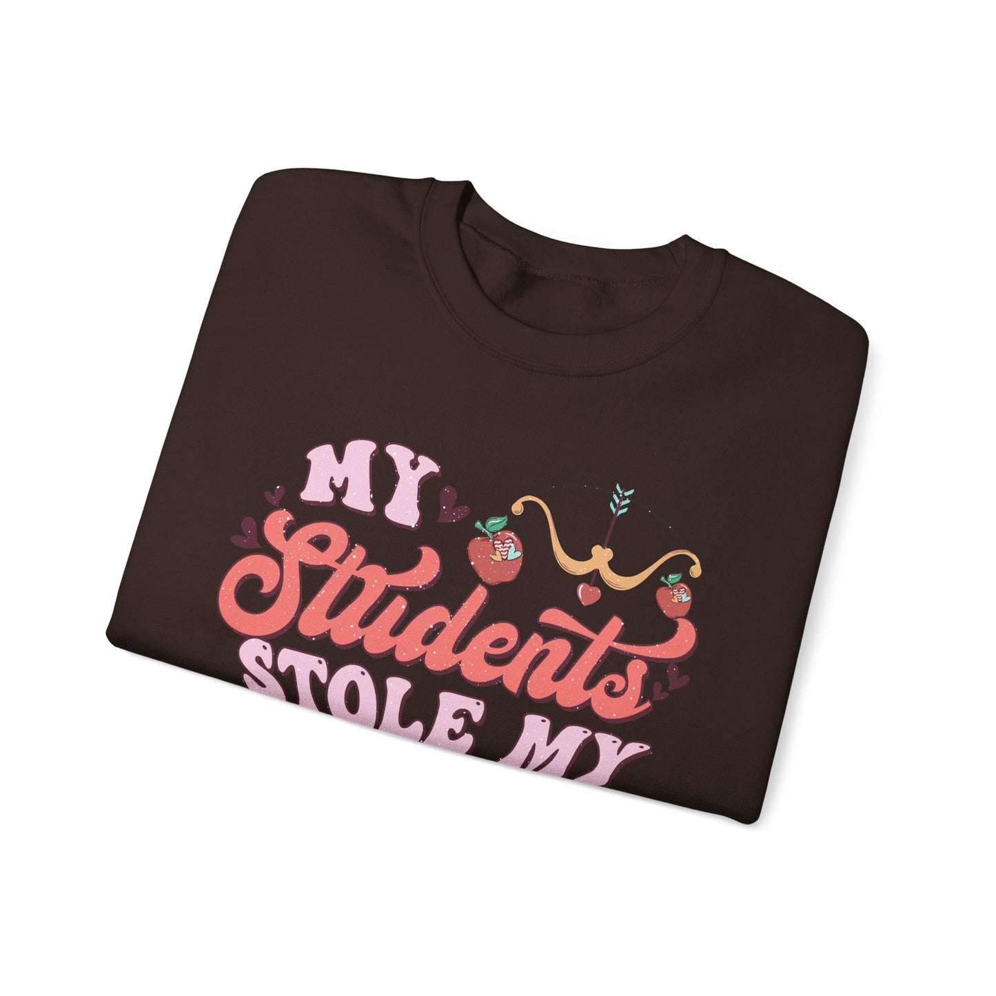 My Students Stole My Heart - Unisex Heavy Blend™ Crewneck Sweatshirt