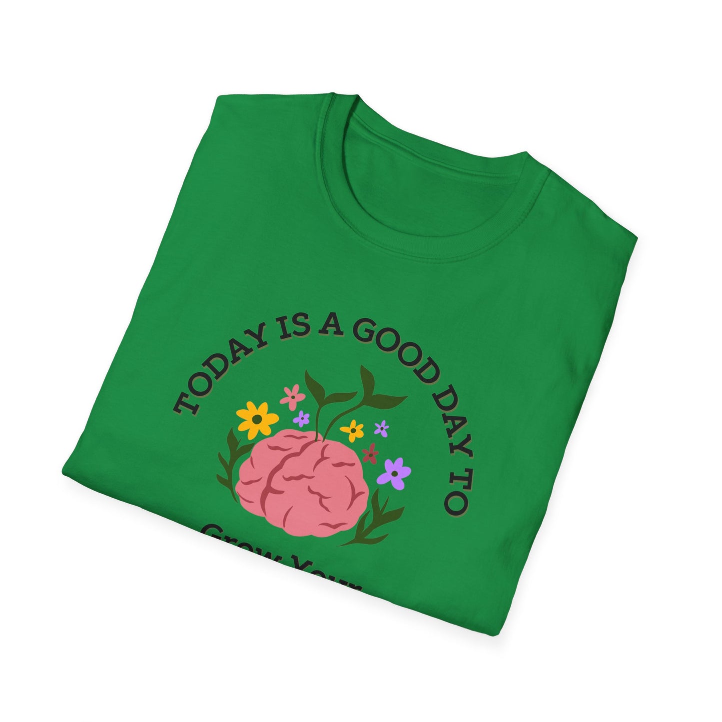 Grow Your Brain - Unisex Softstyle T-Shirt