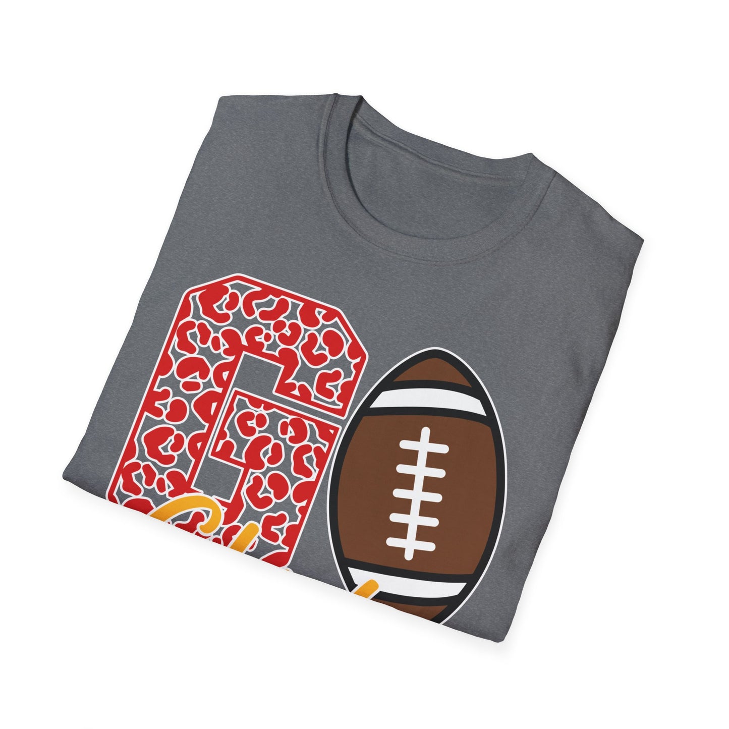 Go Chiefs Leopard - Unisex Softstyle T-Shirt