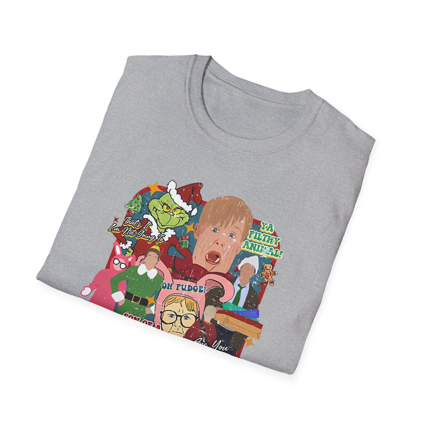 Christmas Movie - Unisex Softstyle T-Shirt